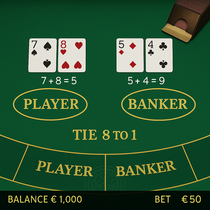 LaraBet - Baccarat Table Game - Galdspēles