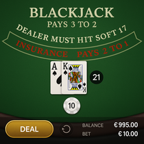LaraBet - Blackjack Table Game - Galdspēles