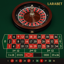 LaraBet - Roulette Table Game - Galdspēles